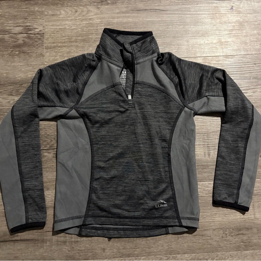 Toddler LL Bean Zippered Pull Over Shirt 4